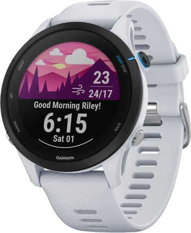 Garmin Forerunner 255 Music Sportklocka (vit)