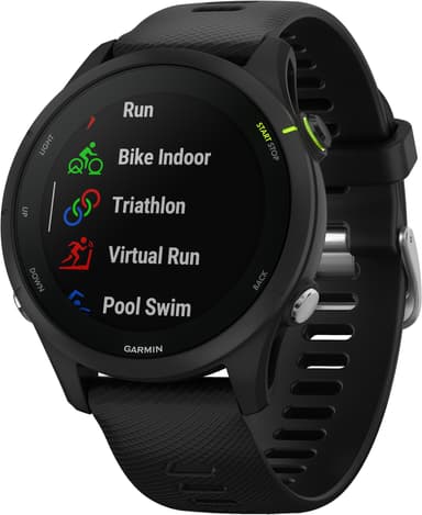 Garmin Forerunner 255 Music Sportklocka (svart)