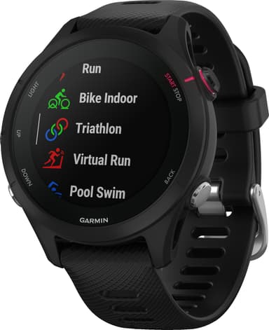 Garmin Forerunner 255S Music Sportklocka (svart)