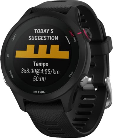 Garmin Forerunner 255S Music Sportklocka (svart)