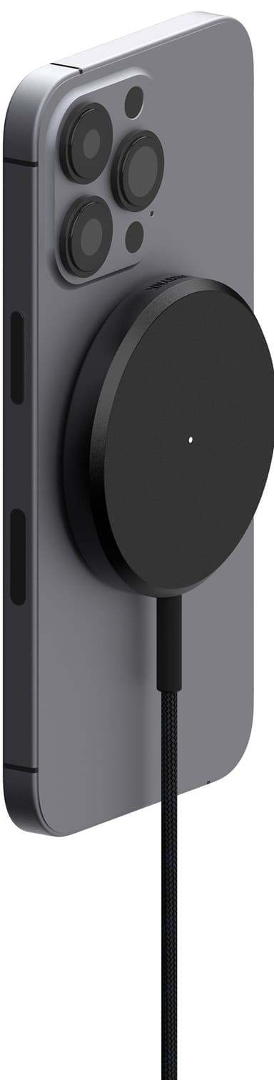 Unisynk Qi2 15 W trådlös laddare (svart)