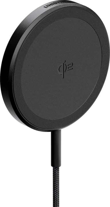 Unisynk Qi2 15 W trådlös laddare (svart)