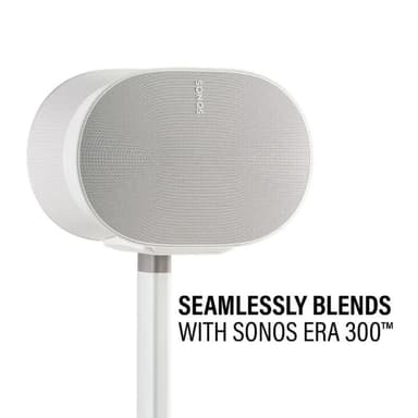SANUS Golvstativ för Sonos ERA 300 Par Vit