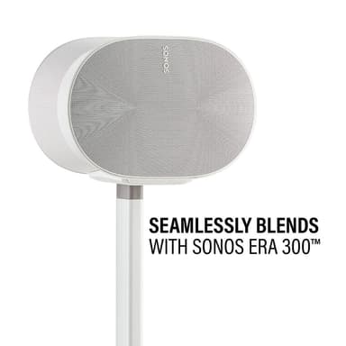 SANUS Golvstativ för Sonos ERA 300 Singel Vit