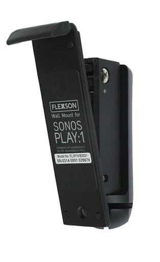 Flexson Väggfäste för Sonos PLAY:1 (svart - 1 st)