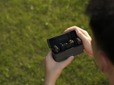 DJI Mic 2 mikrofonladdningsfodral (svart)