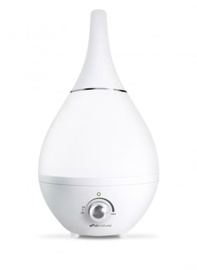 Air&Me Gota luftfuktare med HygroSmart och hygrostat, vit
