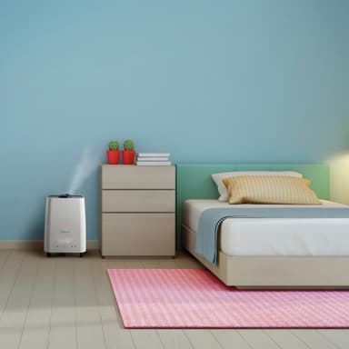 Luftfuktare MeacoMist Deluxe 202 med HEPA-filter, jonisering och UV-ljus