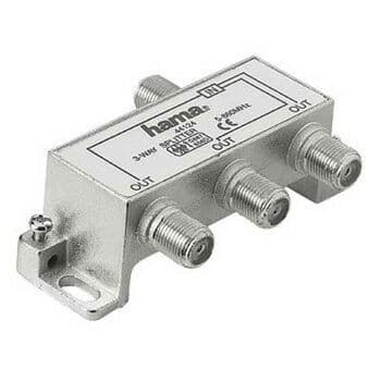Hama Antennsplitter 3-vägs Kabel-TV