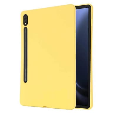 Liquid silikon skal Samsung Galaxy Tab S9 FE - Gul