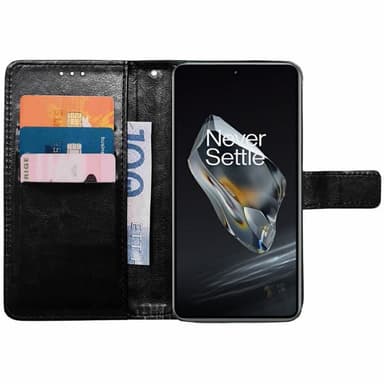 Plånboksfodral 3-kort OnePlus 12 - Svart