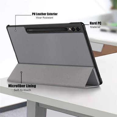 Aktivt Fodral Samsung Galaxy Tab S9 FE - Grå