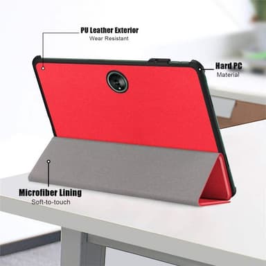 Aktivt Fodral Samsung Galaxy Tab S9 FE Plus - Röd