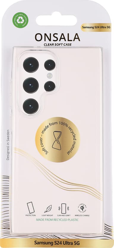 Onsala Samsung Galaxy S24 Ultra fodral (klart)