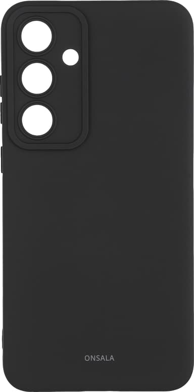 Onsala Samsung Galaxy S24 Plus silikonfodral (svart)