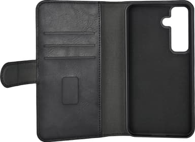 Gear 2-i-1 Samsung Galaxy S24 plånboksfodral (svart)