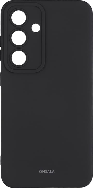 Onsala Samsung Galaxy S24 silikonfodral (svart)