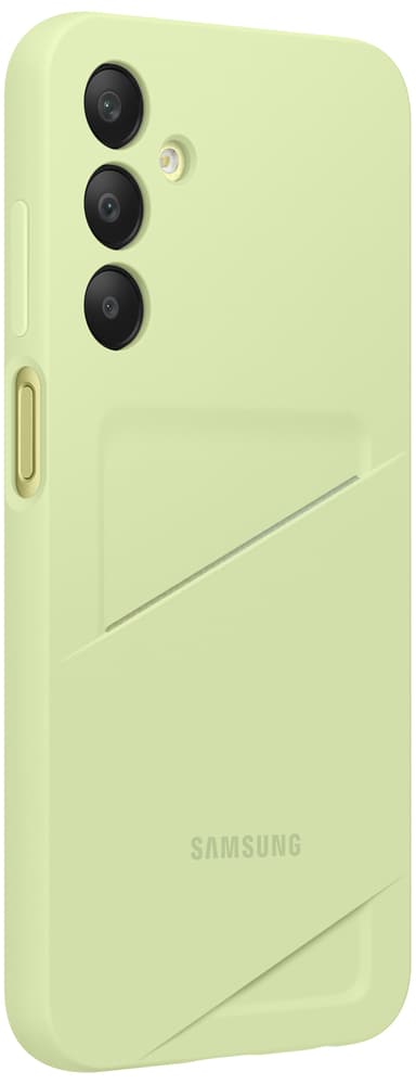 Samsung Galaxy A25 5G mobilskal med kortfack (grönt)