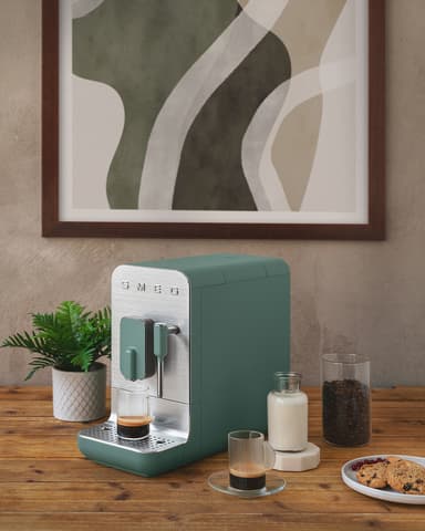 Smeg espressomaskin BCC12EGMEU (emeraldgrön)