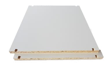 Epoq Click Hyllplan för 60x58 skåp melamin vit 2 st