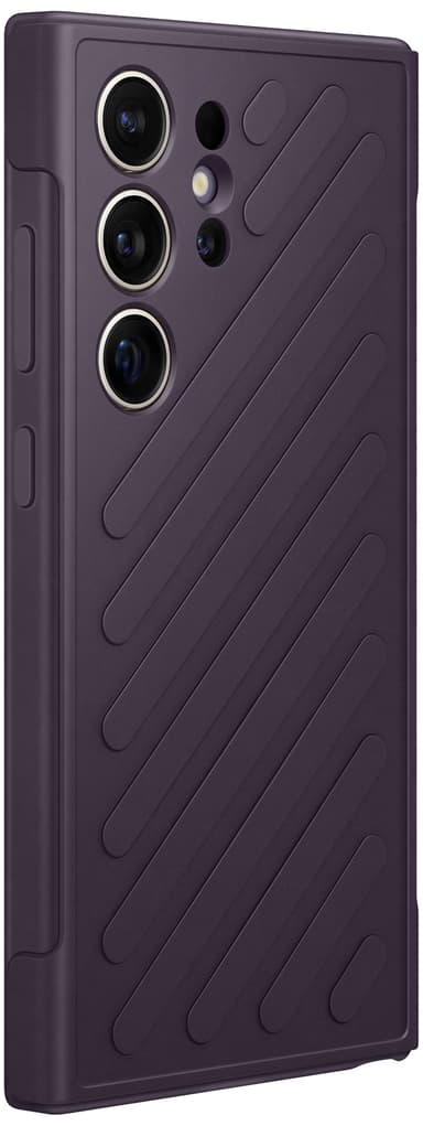 Samsung Galaxy S24 Ultra shield-fodral (lila)