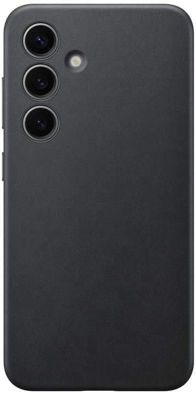 Samsung Galaxy S24 Vegan Leather fodral (svart)
