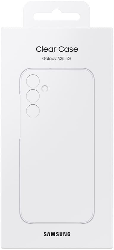Samsung Galaxy A25 5G Clear mobilskal (genomskinligt)