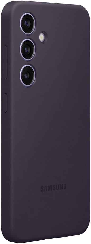 Samsung Galaxy S24 Silikonskal (mörklila)