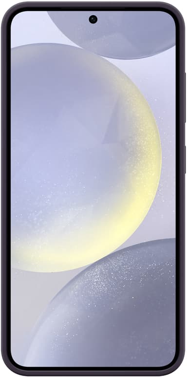 Samsung Galaxy S24 Silikonskal (mörklila)