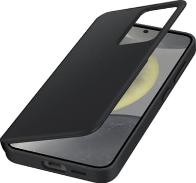 Samsung Galaxy S24 Smart View Plånboksfodral (svart)