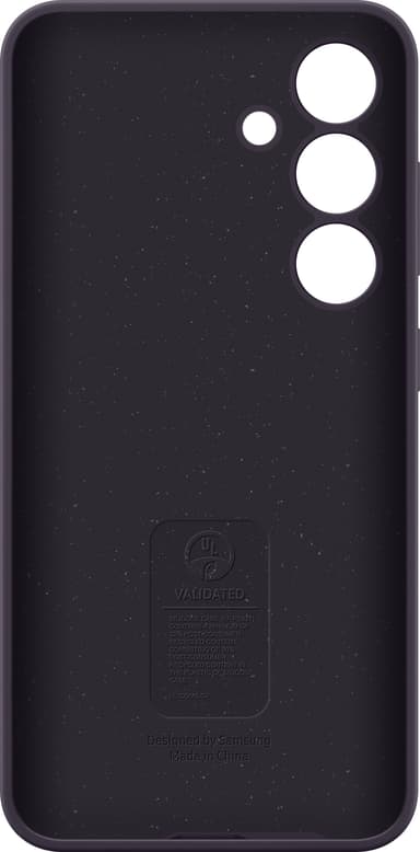 Samsung Galaxy S24 Silikonskal (mörklila)