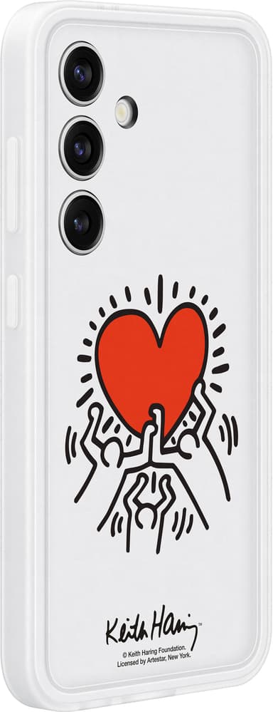 Samsung Galaxy S24 Flipsuit fodral (vitt)
