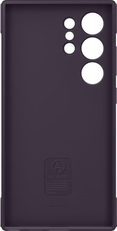 Samsung Galaxy S24 Ultra shield-fodral (lila)