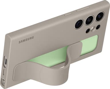 Samsung Galaxy S24 Ultra Standing Grip fodral (taupe)