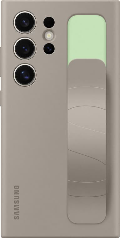 Samsung Galaxy S24 Ultra Standing Grip fodral (taupe)