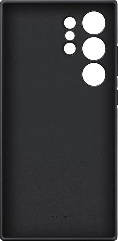 Samsung Galaxy S24 Ultra Vegan Leather fodral (svart)