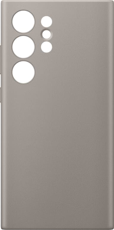 Samsung Galaxy S24 Ultra Vegan Leather fodral (taupe)