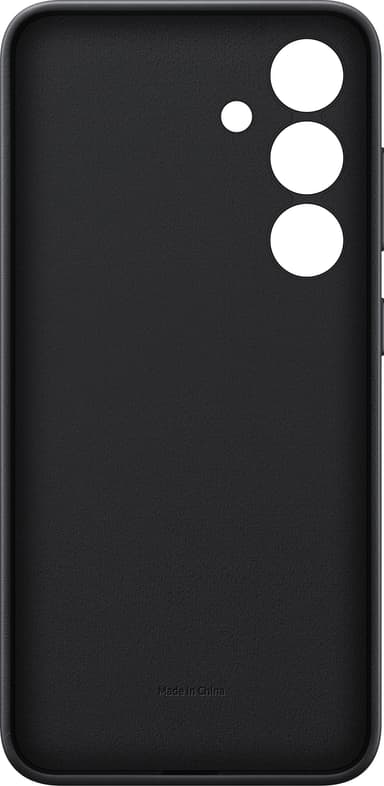 Samsung Galaxy S24 Vegan Leather fodral (svart)