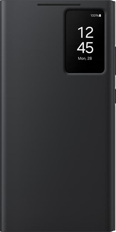 Samsung Galaxy S24 Ultra Smart View Plånboksfodral (svart)