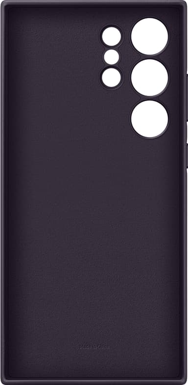 Samsung Galaxy S24 Ultra Vegan Leather fodral (lila)