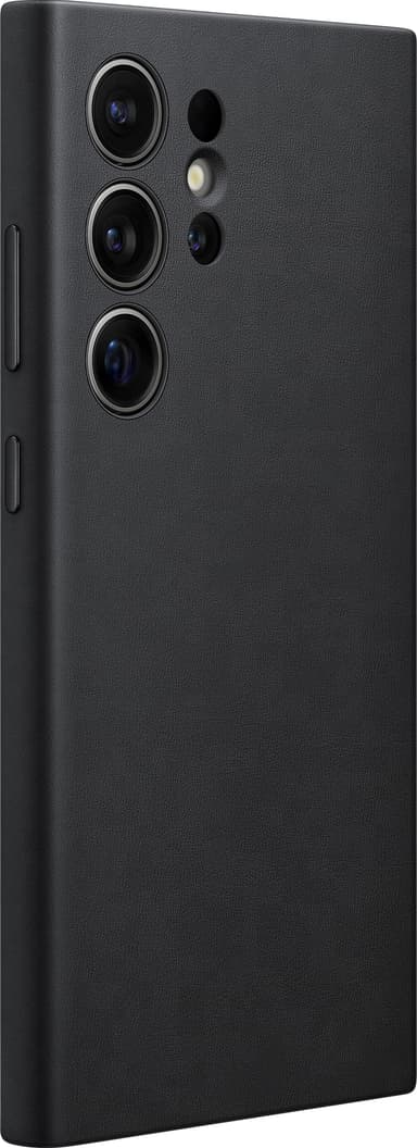 Samsung Galaxy S24 Ultra Vegan Leather fodral (svart)