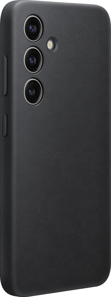 Samsung Galaxy S24 Vegan Leather fodral (svart)