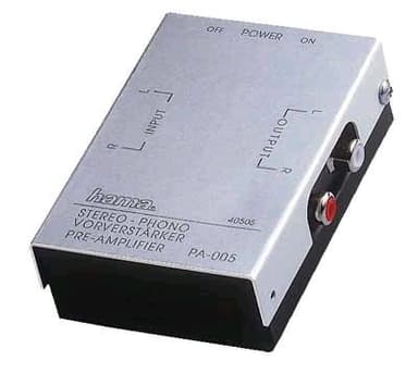 Hama Stereo Phono Förförstärkare PA-005