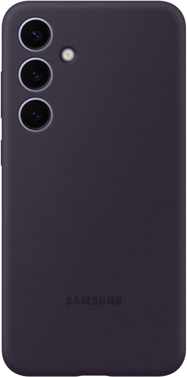 Samsung Galaxy S24 Plus Silikonskal (mörklila)