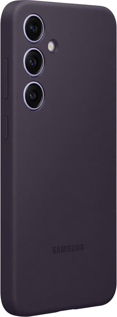 Samsung Galaxy S24 Plus Silikonskal (mörklila)