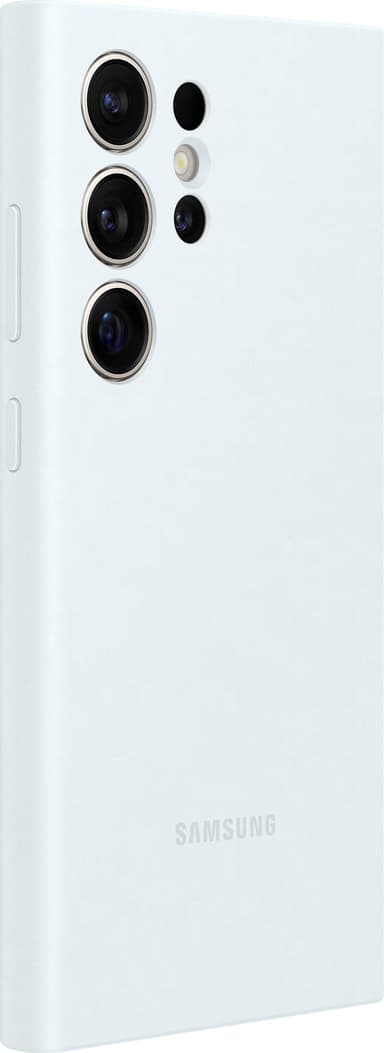 Samsung Galaxy S24 Ultra Silikonskal (vitt)