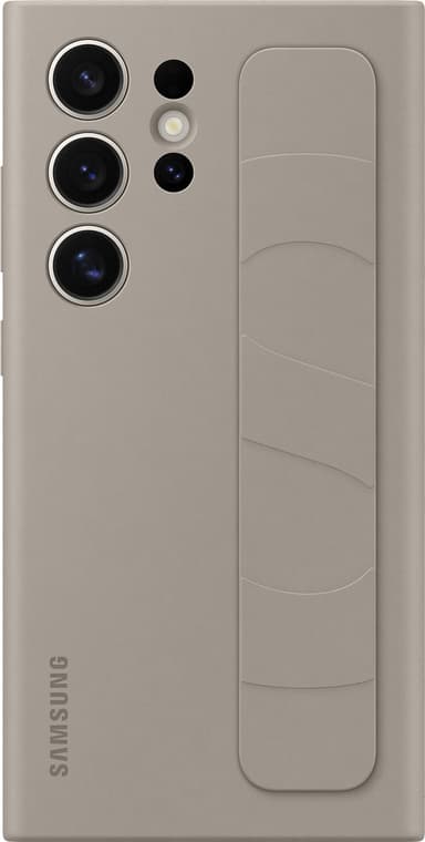 Samsung Galaxy S24 Ultra Standing Grip fodral (taupe)