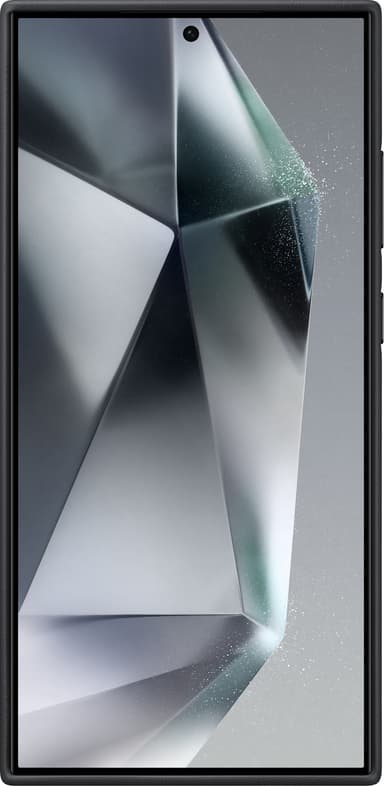 Samsung Galaxy S24 Ultra Vegan Leather fodral (svart)