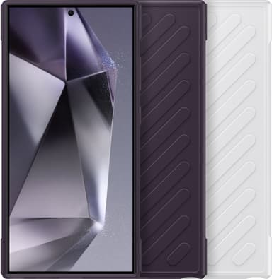 Samsung Galaxy S24 Ultra shield-fodral (lila)