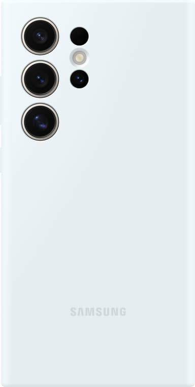 Samsung Galaxy S24 Ultra Silikonskal (vitt)